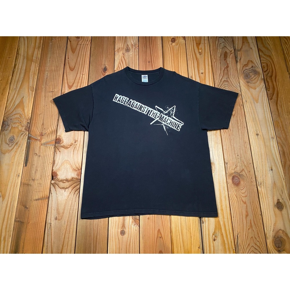 Vintage 2000s RATM Band Tee -Y2k Rage Against the Machine T-Shirt XXL
